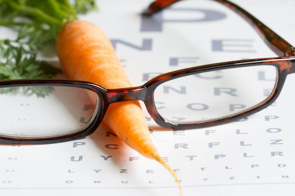 تقویت بینایی با رژیم غذایی
